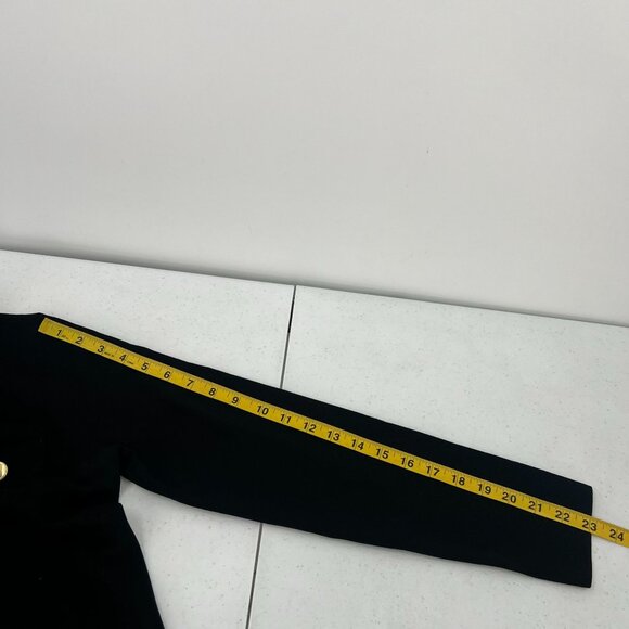 Ann Taylor Women's Small Black Cardigan Sweater NWT Gold Buttons - Picture 9 of 10
